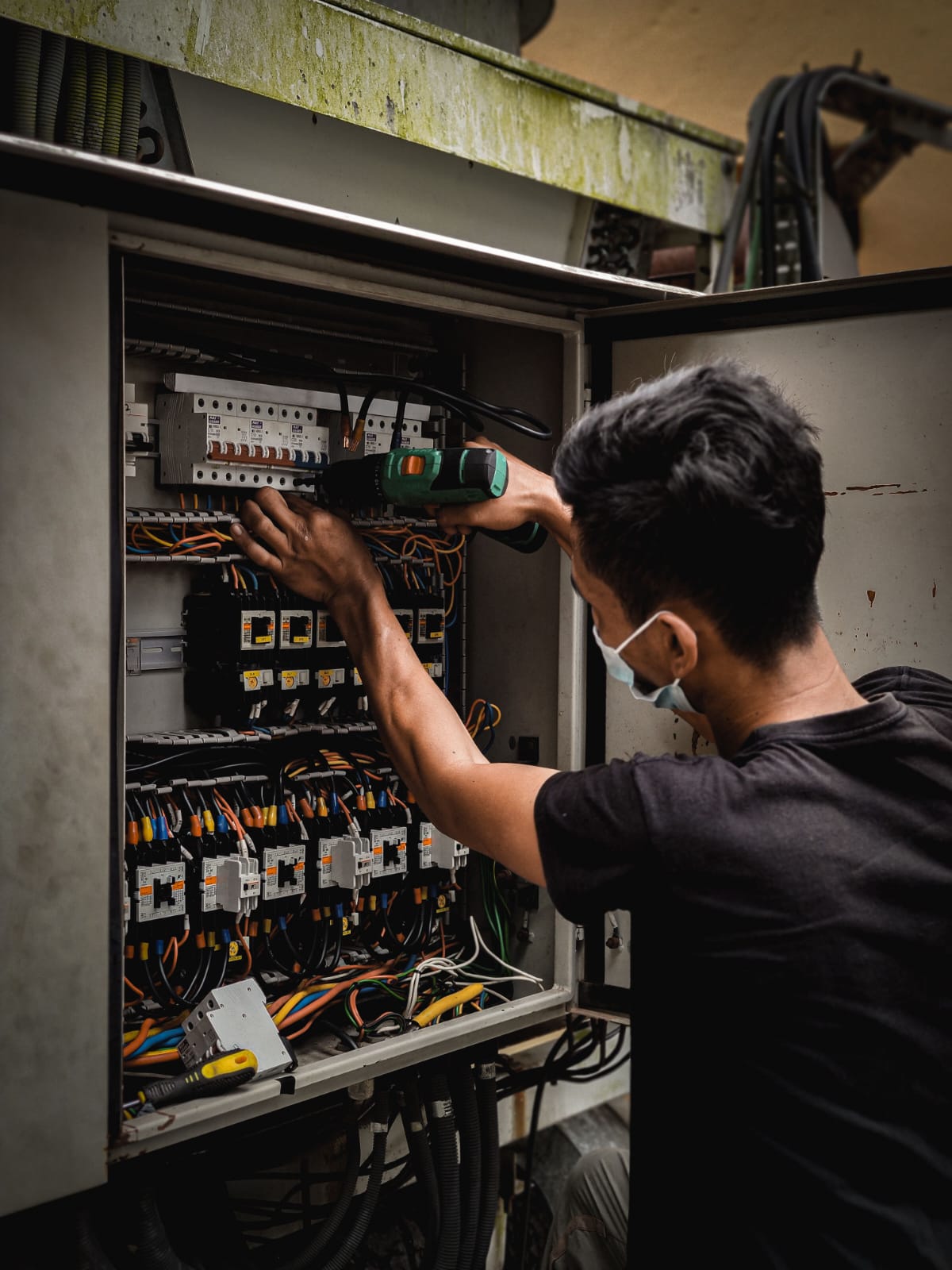 Tablero eléctrico industrial programación PLC Argentina